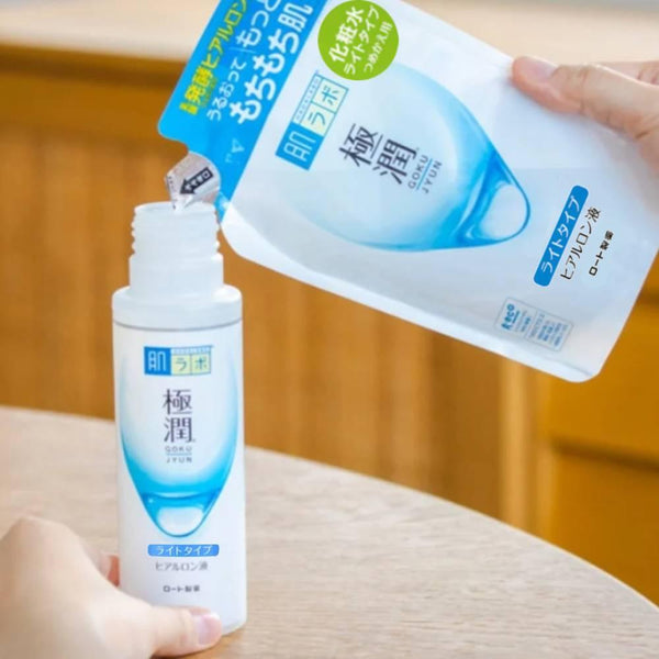 Rohto Hada Labo Gokujyun Super Hyaluronic Lotion Light Refill 170ml
