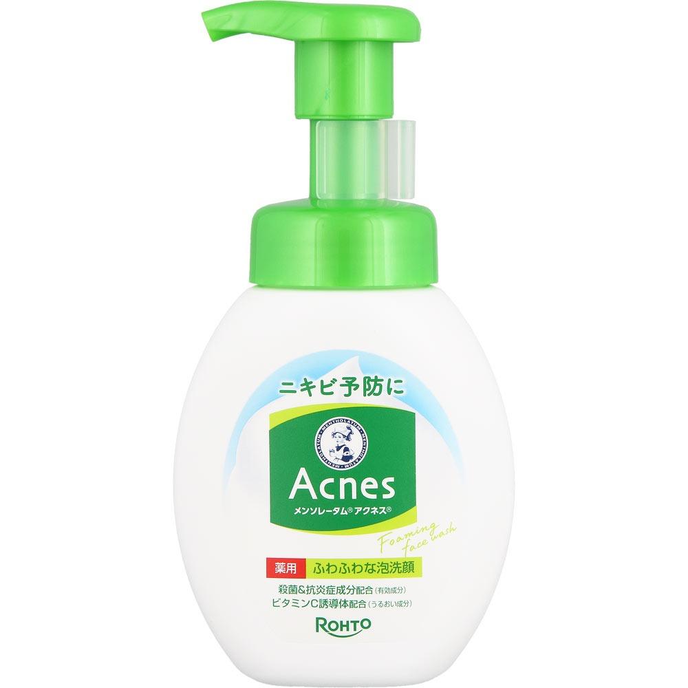 Mentholatum Acnes Fluffy Foam Face Wash Acne Cleanser 160ml