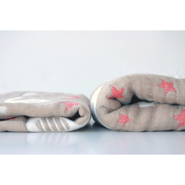 Sandesica Fluffy Muslin Baby Sleep Sack Wearable Sleeping Bag
