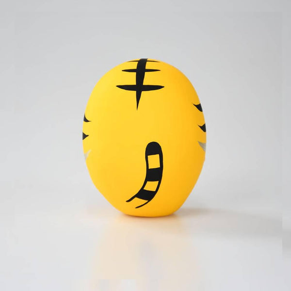 Shirakawa Yellow Tiger Daruma Doll Cute Tiger Good Luck Charm 8.5cm