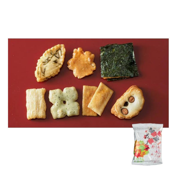 Syugetsu Senbei Mix Japanese Rice Crackers Variety Box (18 Bags)
