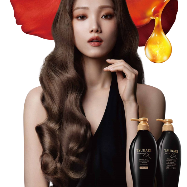 Tsubaki Premium EX Camellia Oil Hair Conditioner for Damaged Hair 450ml