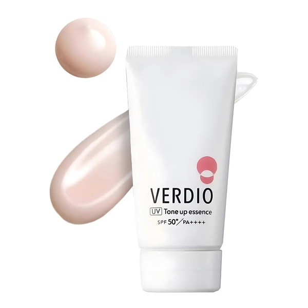 Verdio Tone Up UV Essence Rose Tinted Sunscreen SPF50+ 80g