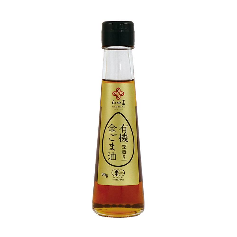 Wadaman Organic 100% Golden Sesame Oil Deep Roasted 90g