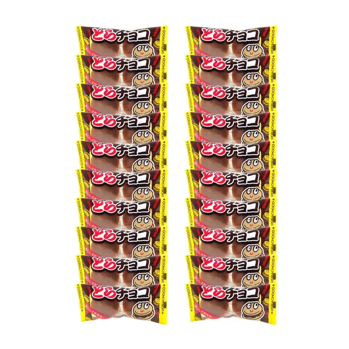 Yaokin Dorachoco Chocolate Dorayaki Snack (Pack of 20)