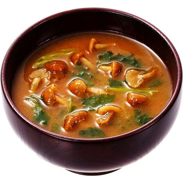 Amano Foods Freeze Dried Red Miso Soup with Nameko Mushroom 10 Servings