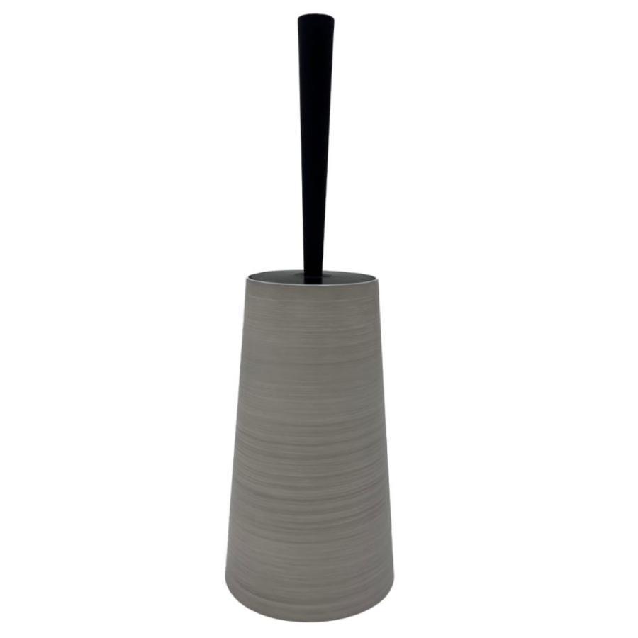 Antibacterial Toilet Brush Gray Minimalist Modern Japanese Style 36cm
