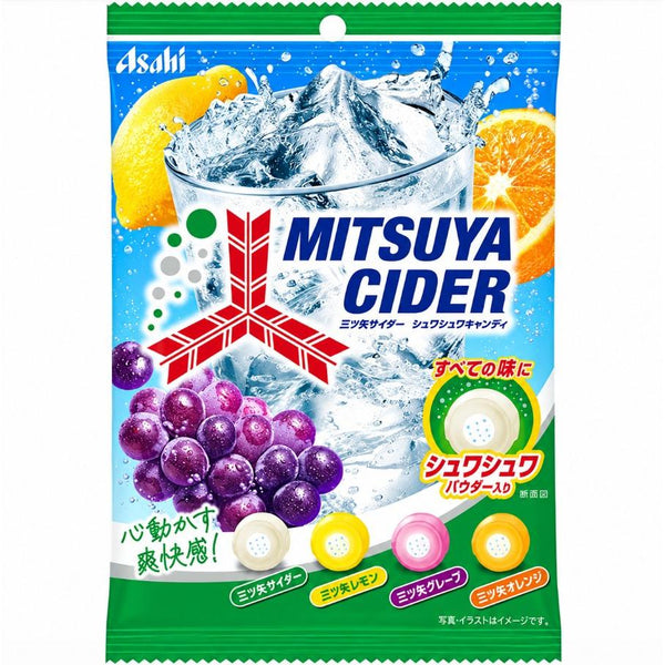 Asahi Mitsuya Cider Assorted Fruits Candy 103g