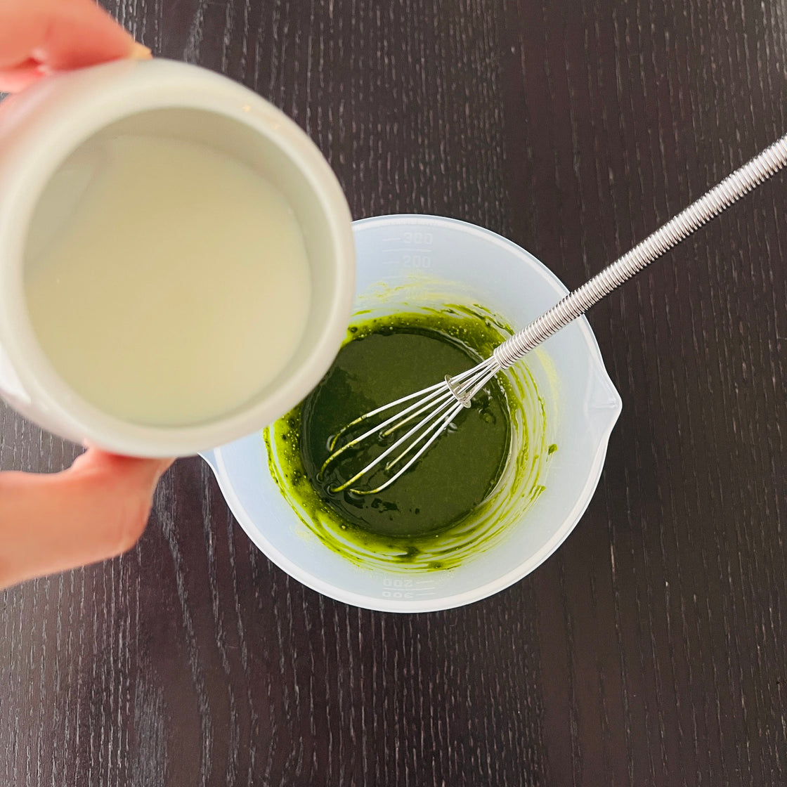 Black Sesame Matcha Latte Recipe – Japanese Taste