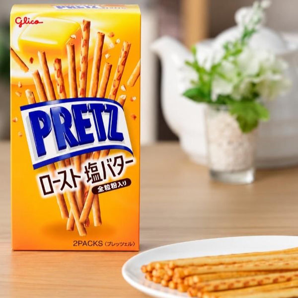 Glico Pretz Hokkaido Cultured Butter Biscuit Sticks 57g (Pack of 10)