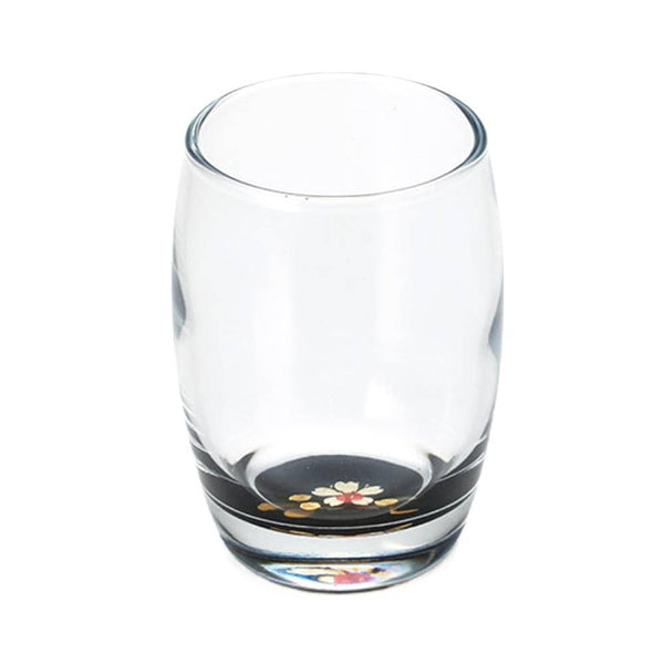 Isuke Shot Glass Sake Cup Lacquered Sakura Cherry Blossom Design