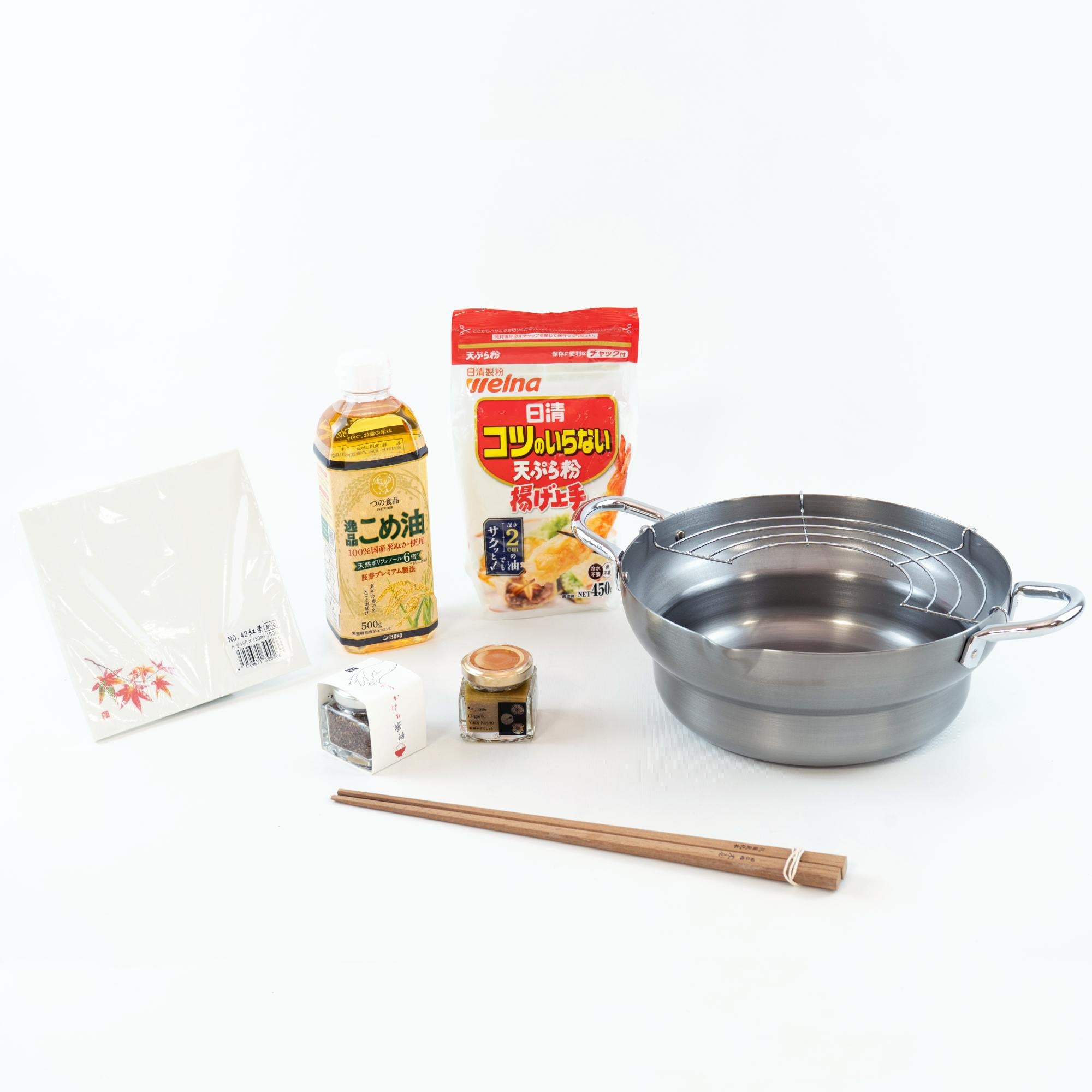 J Taste Authentic Tempura Cooking Kit & Tempura Ingredients 7 Pieces