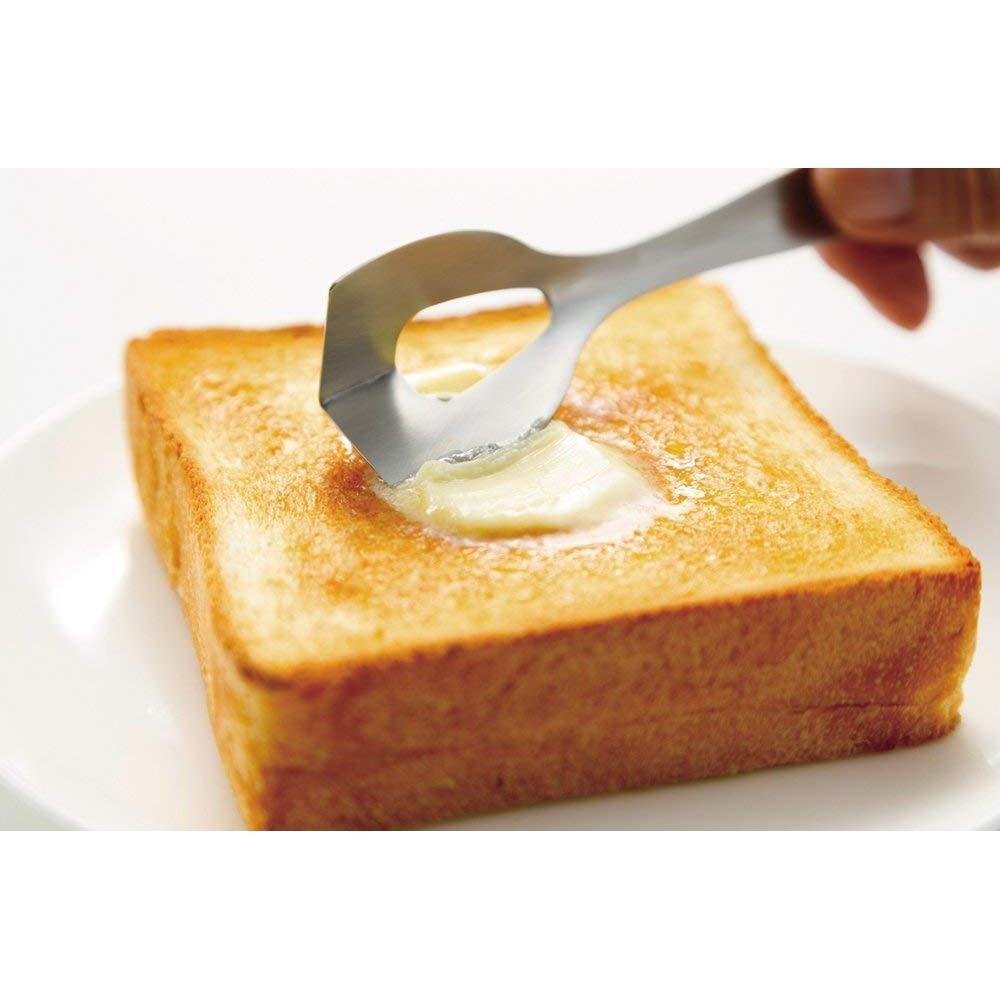 KAI Rectangular Cut Butter Knife Easy Portioning Butter Slicer FA5162