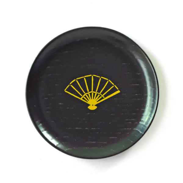 Mamezara Lacquered Small Plate Traditional Kyoto Tools Design