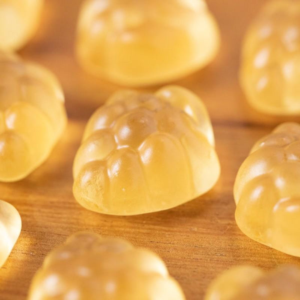 Meiji Fruit Gummy Candies Muscat White Grape Gummies 54g (Pack of 3)