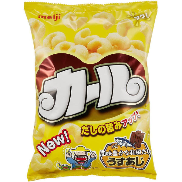 Meiji Karl Light Salted Corn Puff Curls Snack