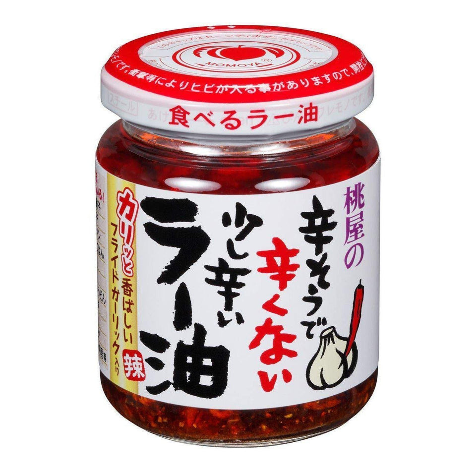 Rayu Momoya Rayu Chili Oil with Fried Garlic Umami Topping 110g