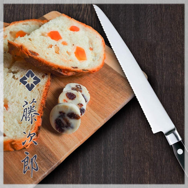 Tojiro DP Cobalt VG10 Bread Knife 3 Layered with Bolster 215mm F-828