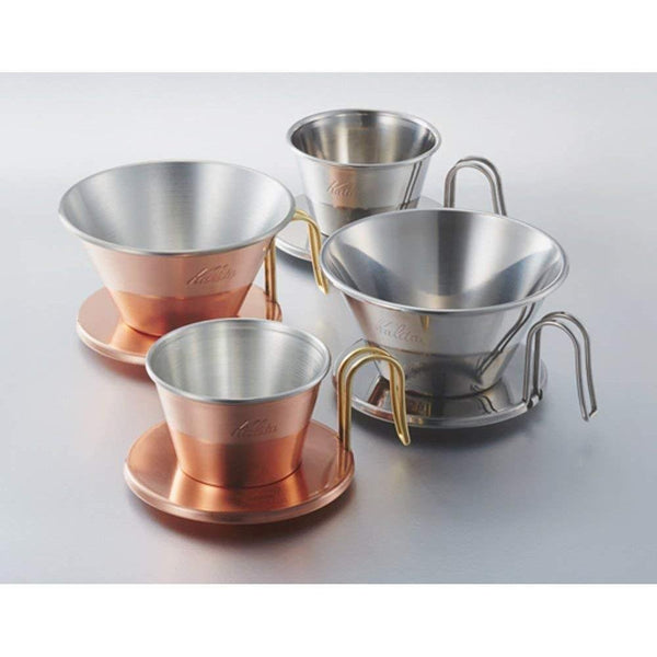 Kalita Wave 185 Coffee Dripper Stainless Steel WDS-185