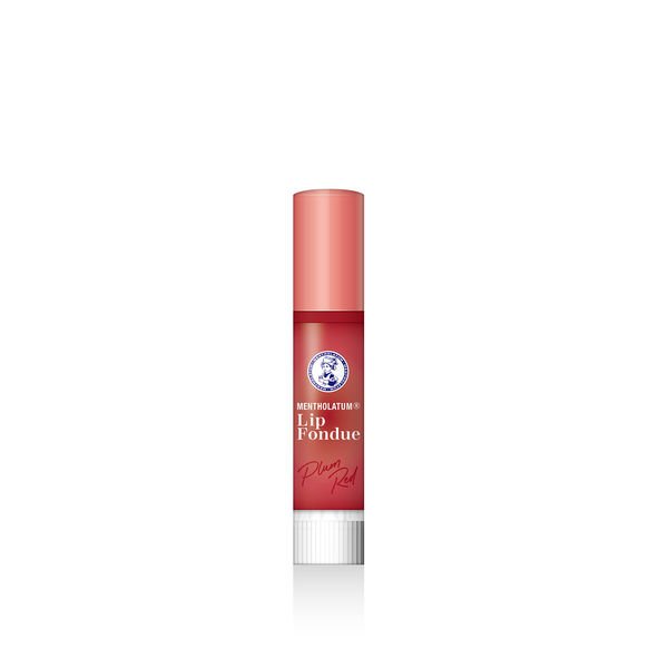 Rohto Mentholatum Lip Fondue Plum Red Moisturizing Lip Gloss 3.2g