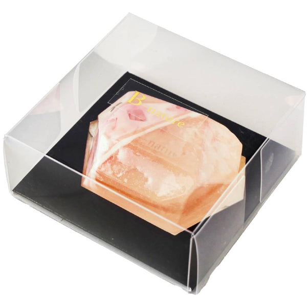 Rose Quartz Jewelry Soap Handmade Moisturizing Pink Crystal Bar Soap 60g