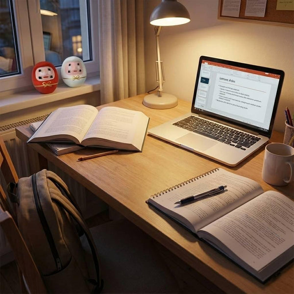 Shirakawa Daruma Red and White Pair Daruma Doll Set 8.5cm