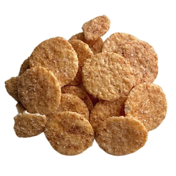 Sweet & Salty Baked Rice Crackers Plum Honey Flavor (Pack of 3)