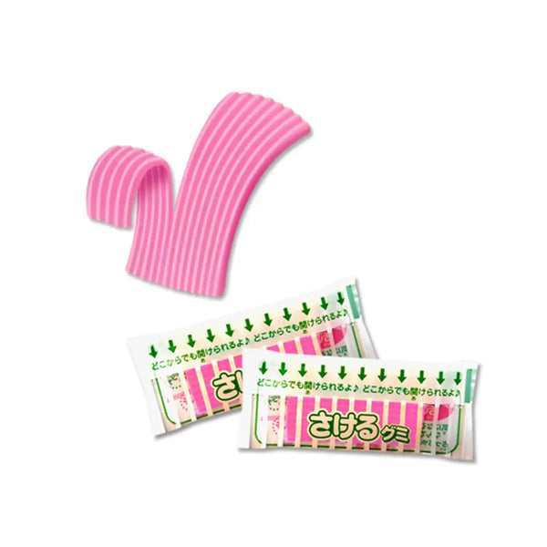 UHA Mikakuto Sakeru Grape Gummy Candy 7 Pieces (Pack of 6)