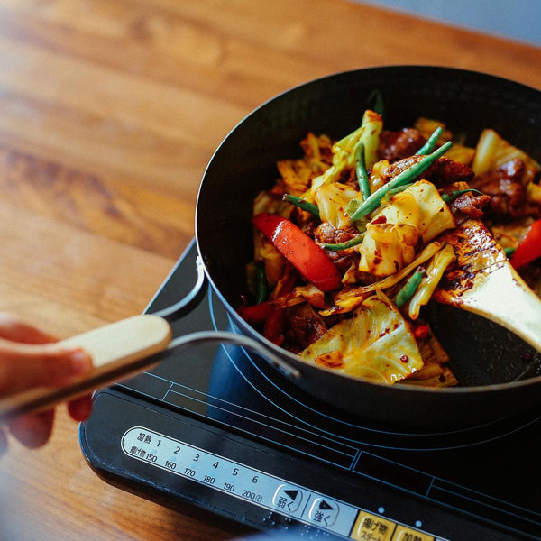 Wahei Enzo Non-Stick Iron Induction Frying Pan (2mm Thick)